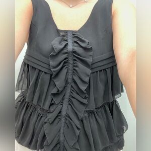 MM Couture by Miss Me Sleeveless Blouse Size S